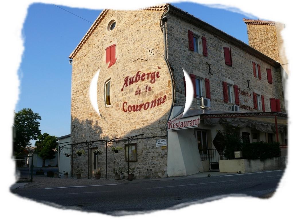 Auberge De La Couronne Lablachère Eksteriør billede