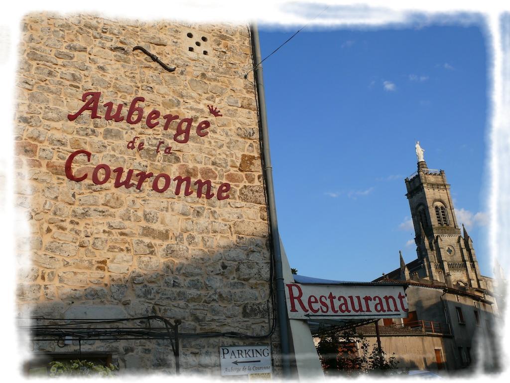 Auberge De La Couronne Lablachère Eksteriør billede